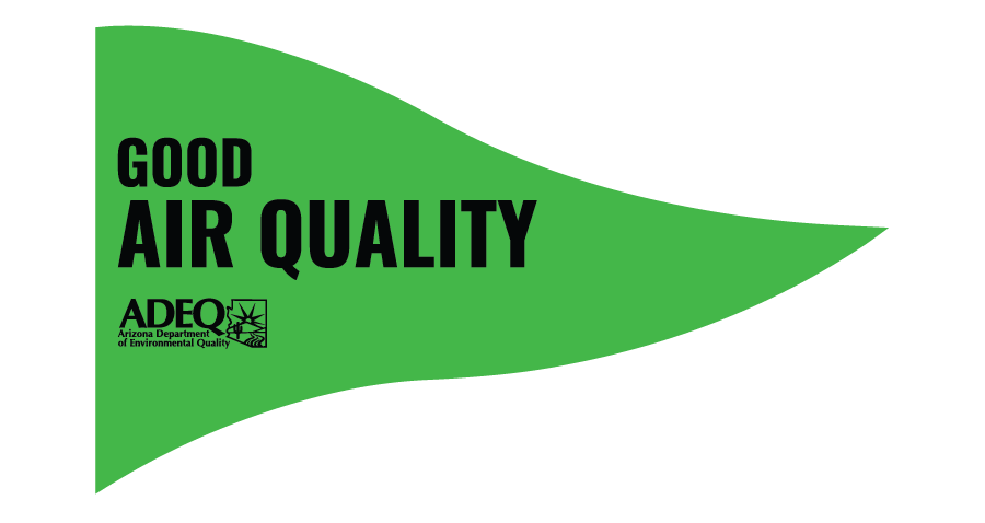 Air quality is good.